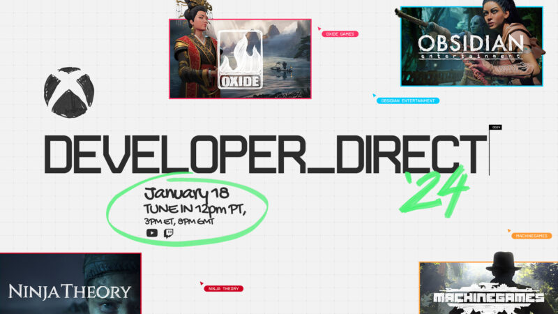 Xbox Developer Direct 18 januari