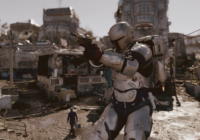 Star Wars Mandalorian Starfield