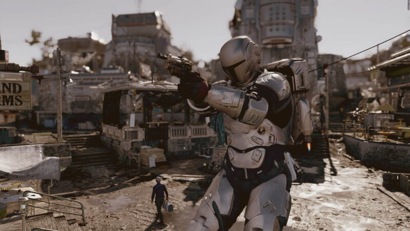 Star Wars Mandalorian Starfield