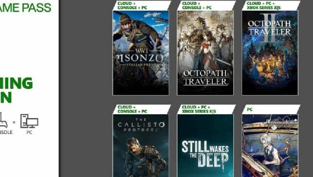 Xbox Game Pass games