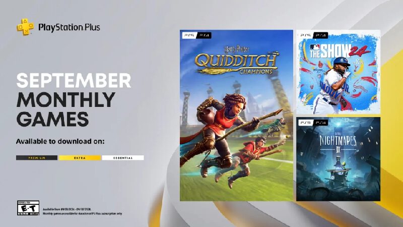 Harry Potter: Quidditch Champions PlayStation Plus september