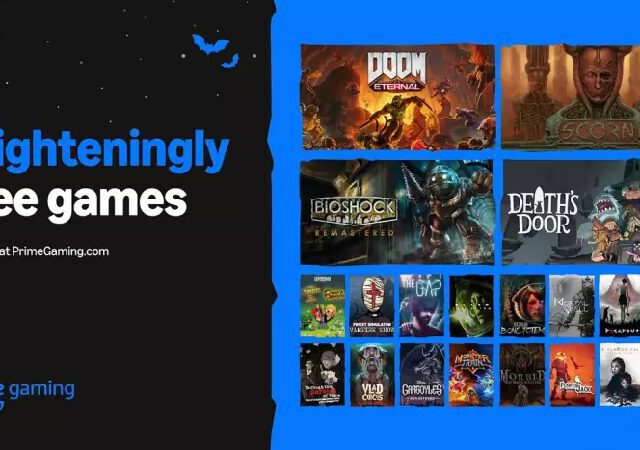 Amazon Prime Gaming gratis games oktober Doom Eternal