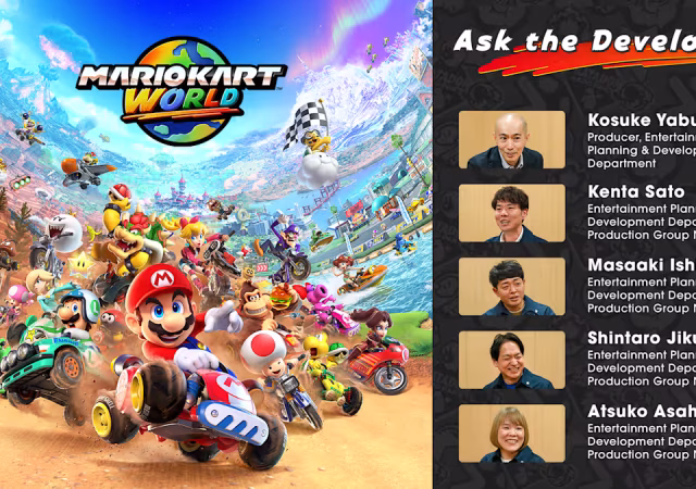 Mario Kart World - Ask The Developer