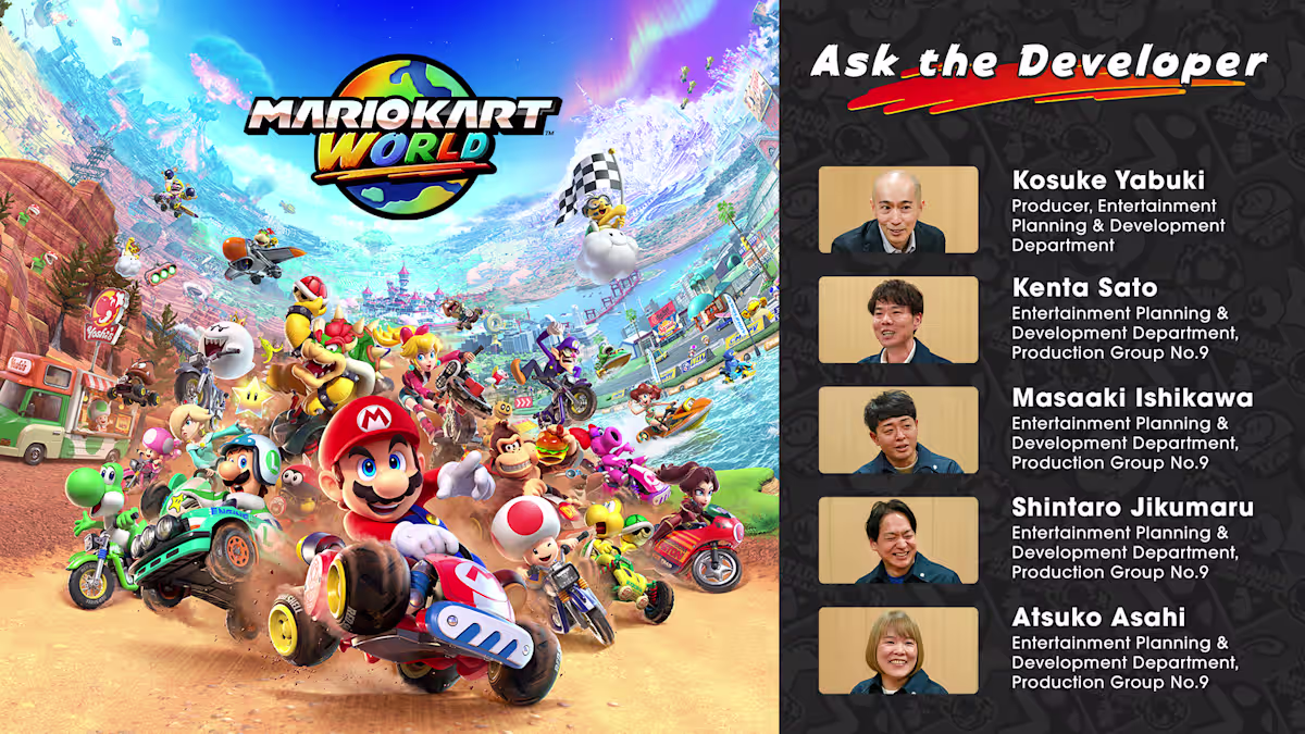 Mario Kart World - Ask The Developer