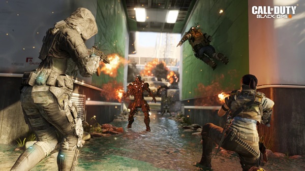 Muurrennen Call of Duty