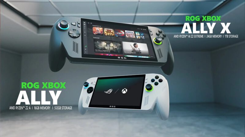 Asus ROG Xbox Rally X handheld
