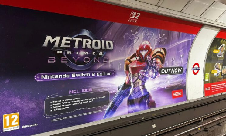 Metroid Prime 4 advertentie