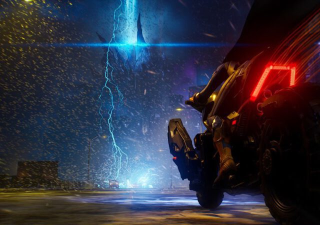 Batman game Batcycle