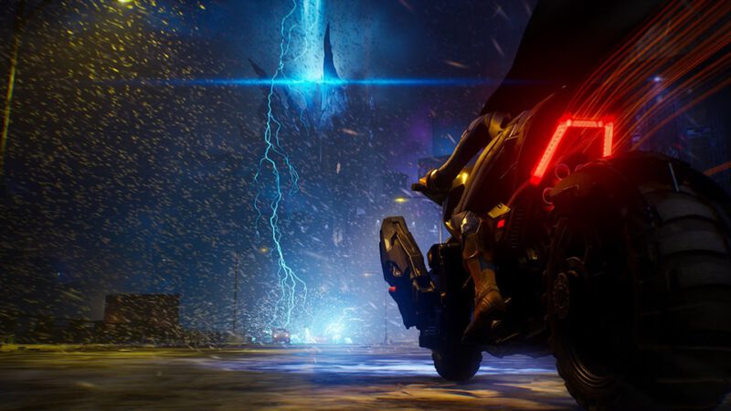 Batman game Batcycle