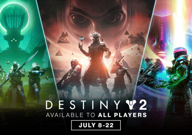 Destiny 2 opent de poorten drie grote uitbreidingen tijdelijk gratis speelbaar
