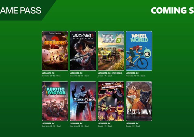 Grounded 2 Xbox Game Pass Wuchang Fallen Feathers