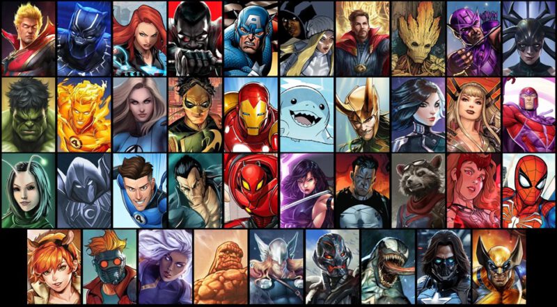 Marvel Rivals personages