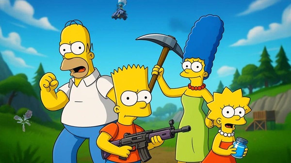 Fornite Simpsons