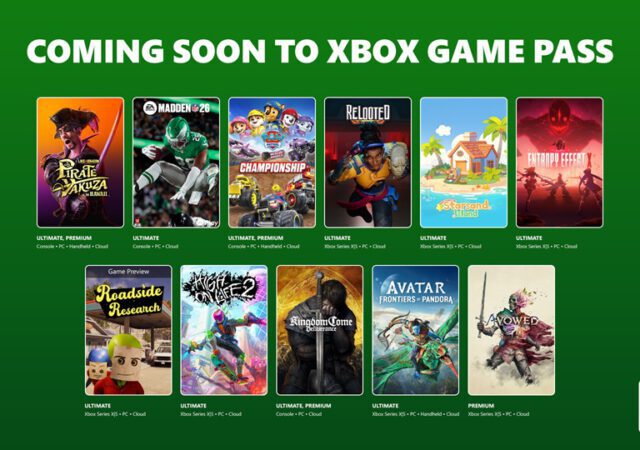Xbox Game Pass februari 2026