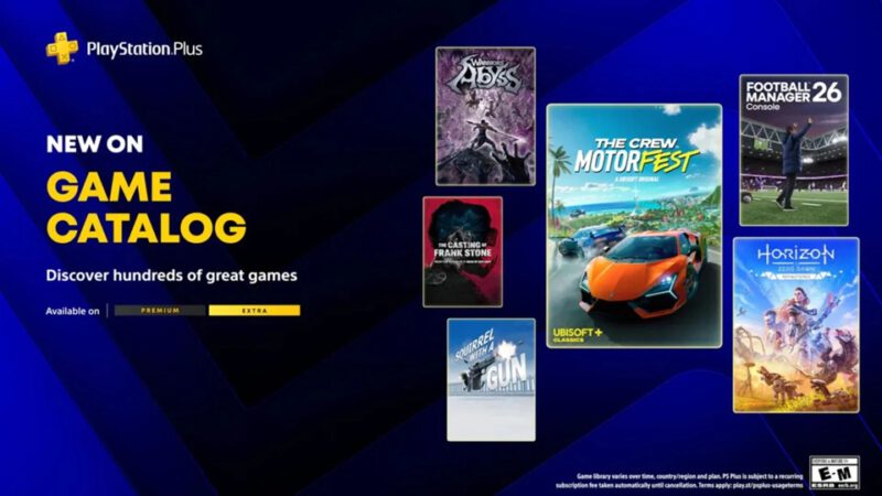 PlayStation Plus Premium Extra april 2026