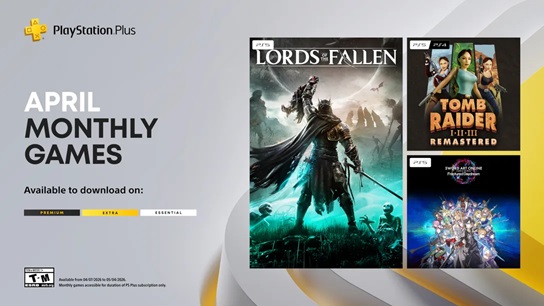 PlayStation Plus april 2026 Lords of the Fallen