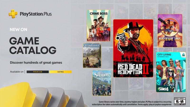 Red Dead Redemption 2 PlayStation Plus