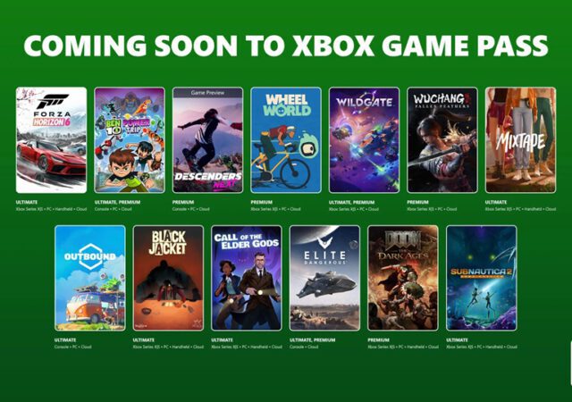 Xbox Game Pass mei 2026 Forza Horizon 6