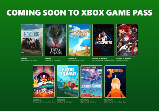 Xbox Game Pass juni 2026
