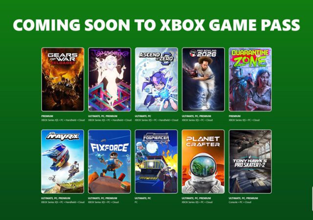 Xbox Game Pass juli 2026