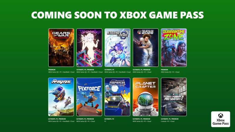 Xbox Game Pass juli 2026