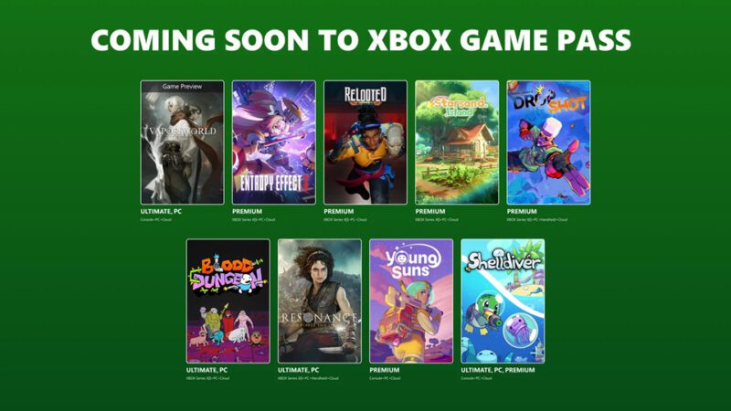 Xbox Game Pass augustus 2026