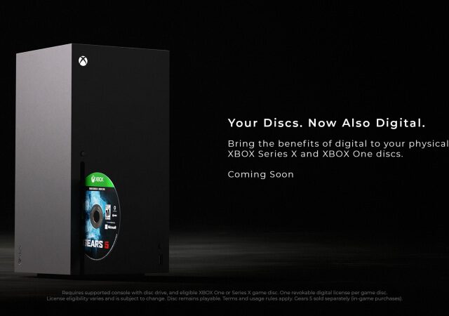 Xbox disc-to-digital