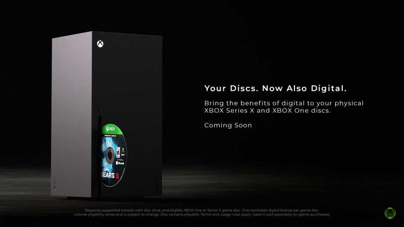 Xbox disc-to-digital