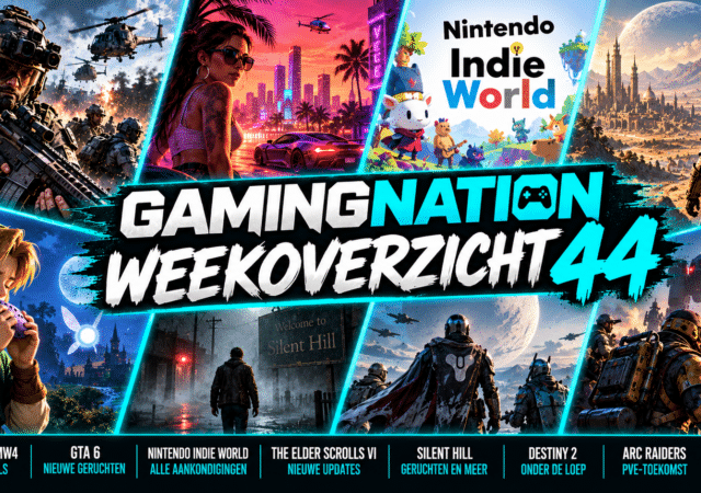 GamingNation Weekoverzicht 44 Gaming nieuws week 44