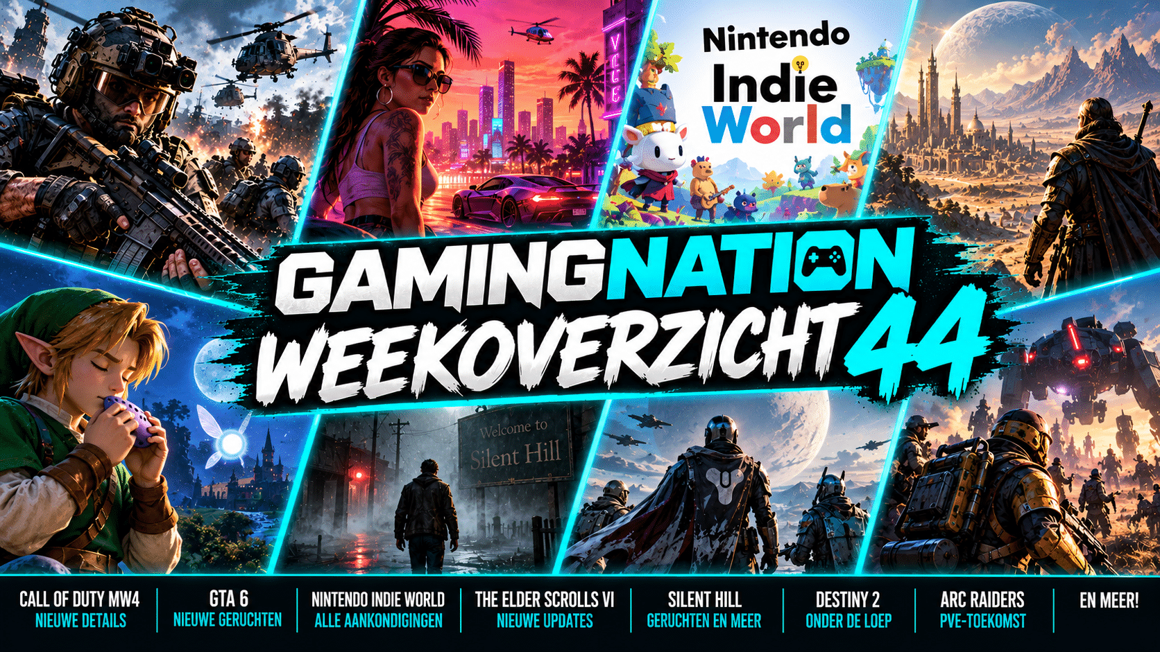GamingNation Weekoverzicht 44 Gaming nieuws week 44