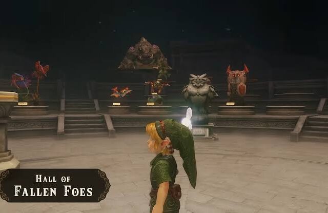 Ocarina of Time Hall of the Fallen Foes
