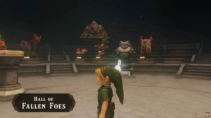Ocarina of Time Hall of the Fallen Foes