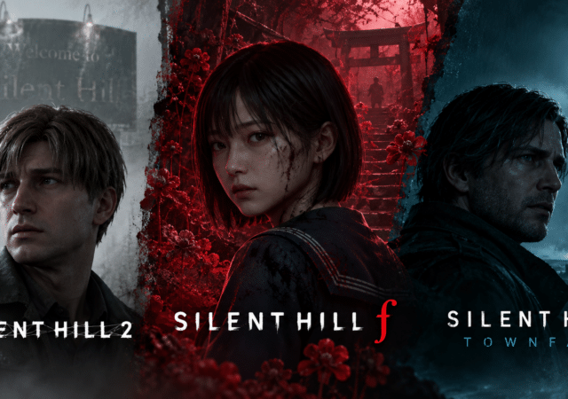 e verschillende horrorsferen van Silent Hill 2, Silent Hill f en Silent Hill: Townfall